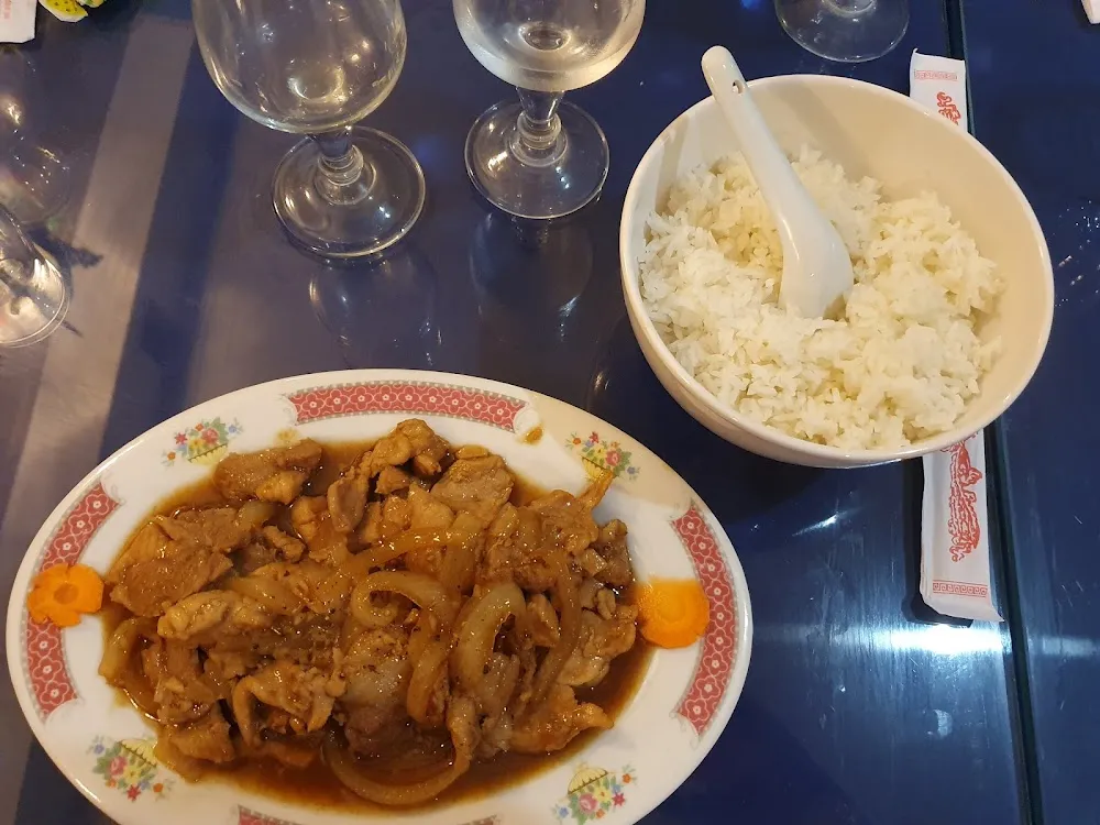 Porc Au Caramel Et Son Riz Basmati